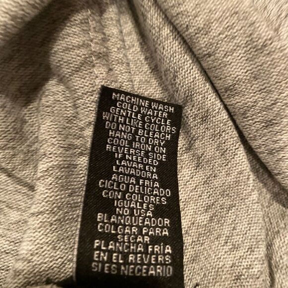 Justify Grey Hooded Cardigan Size XL - Picture 8 of 10